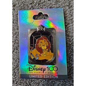 Lion King  DEC 100 Years of Wonder Pin LE 400